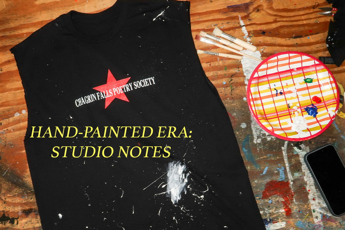 Hand-Painted Shirt Era: Studio Notes
